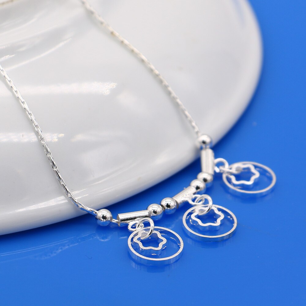 Foot jewelry geometric flowers anklets nice for women girl foot jewelry