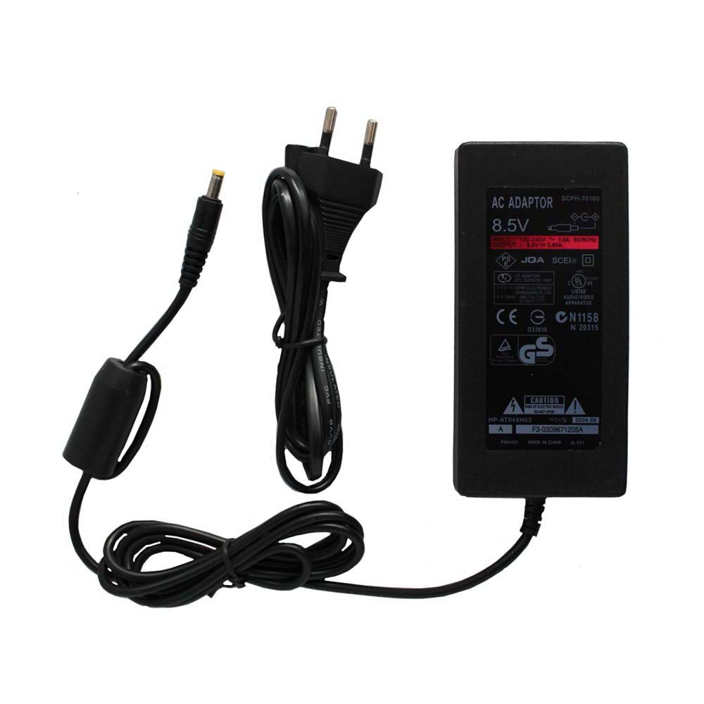 Ostent eu slim ac adapter oplader stroomkabel snoer voeding voor sony  ps2 70000 console