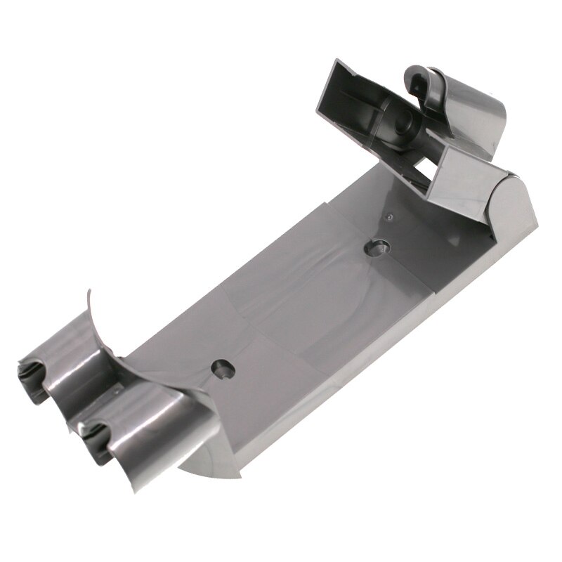 Colgador de cargador Base para Dyson V7, V8, V10, V11, aspiradora inalámbrica, lavable, ahorra espacio, plástico Gris