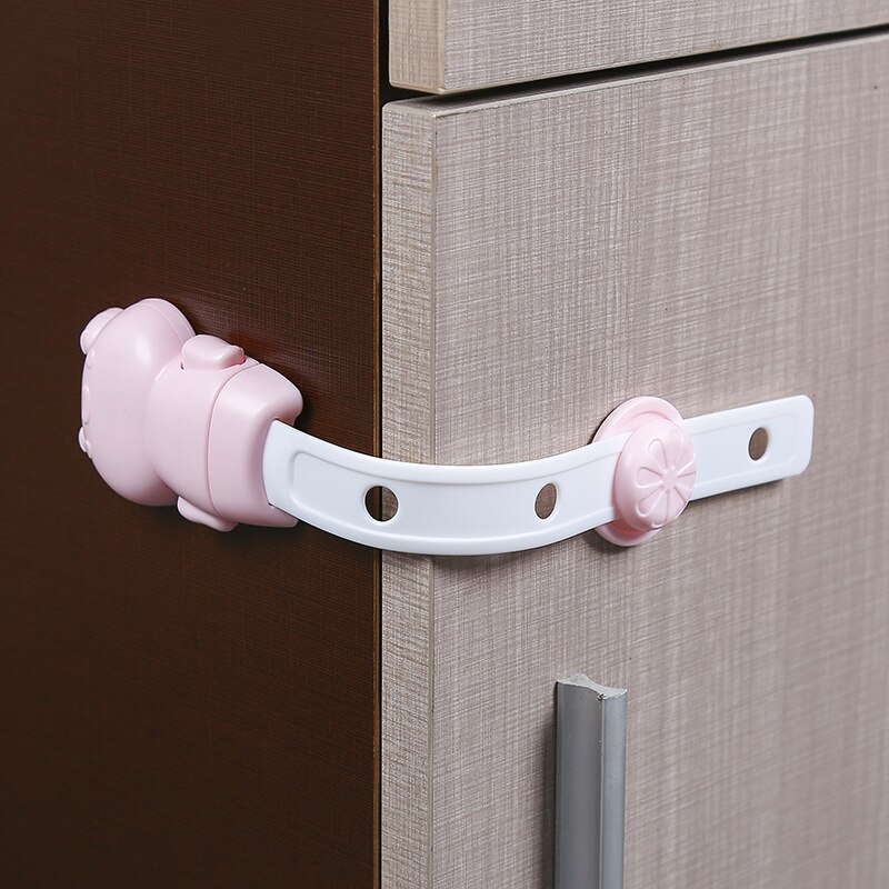 Dudu Dragen Multifunctionele Veiligheidsslot 3 Blok Verstelbare Kinderen Safety Lock Baby Verlengen Anti-Snuifje Hand Kast deurslot