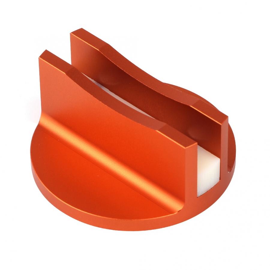 Aluminum Grooved Magnetic Pad ing Rail Adapter Auto Lifting Repair Tools Kit Orange ing Adapter