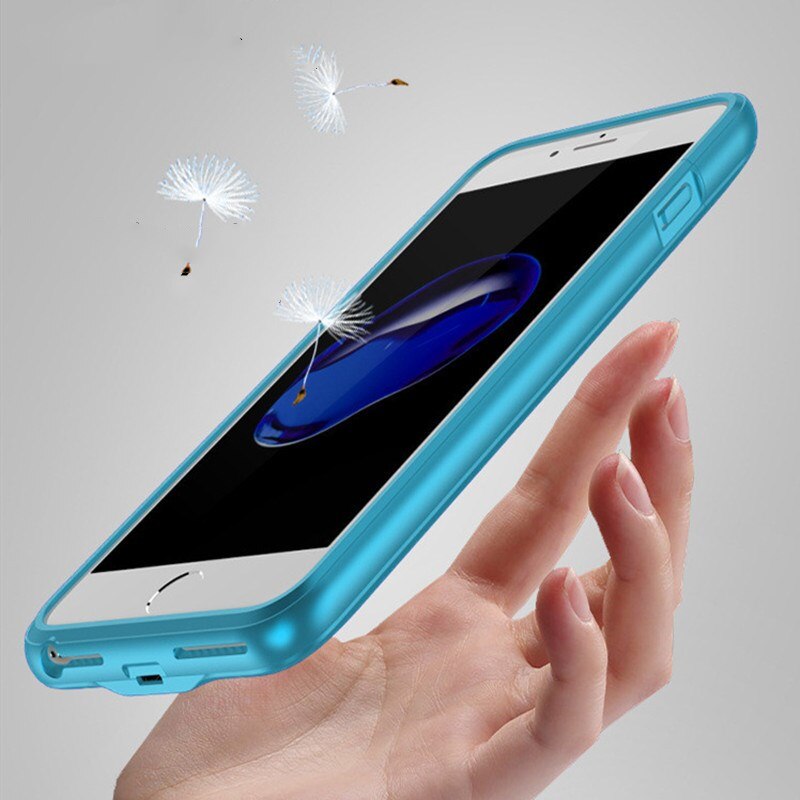 Ultra Thin Magnetic Battery Charger Case For iPhone 6 7 8 Plus External Power Bank Charging Cover For iPhone 7 8 Battery Case