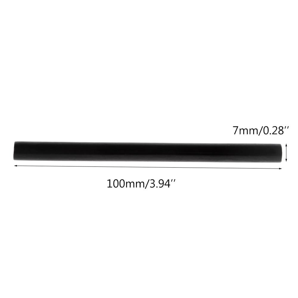 25 stk smeltelimstift svart høyklebende for håndverksleker reparasjonsverktøy