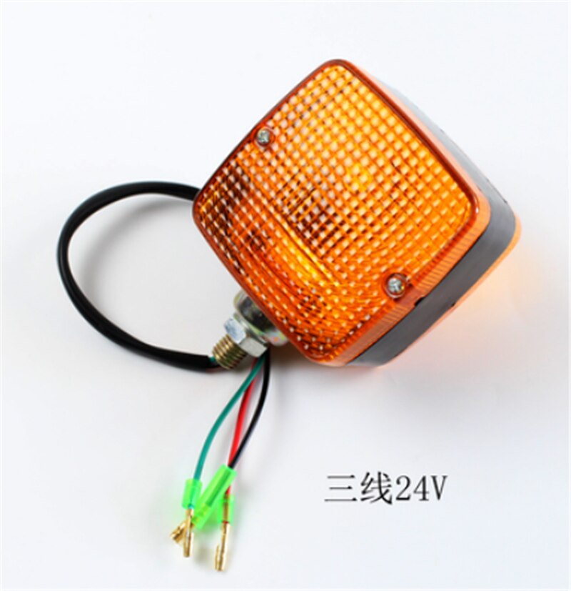 Gaffeltruck styrljus dubbelsidig lampa fram liten lampa resulterande kraft gaffeltruck plattform liugong modern 12v 24v