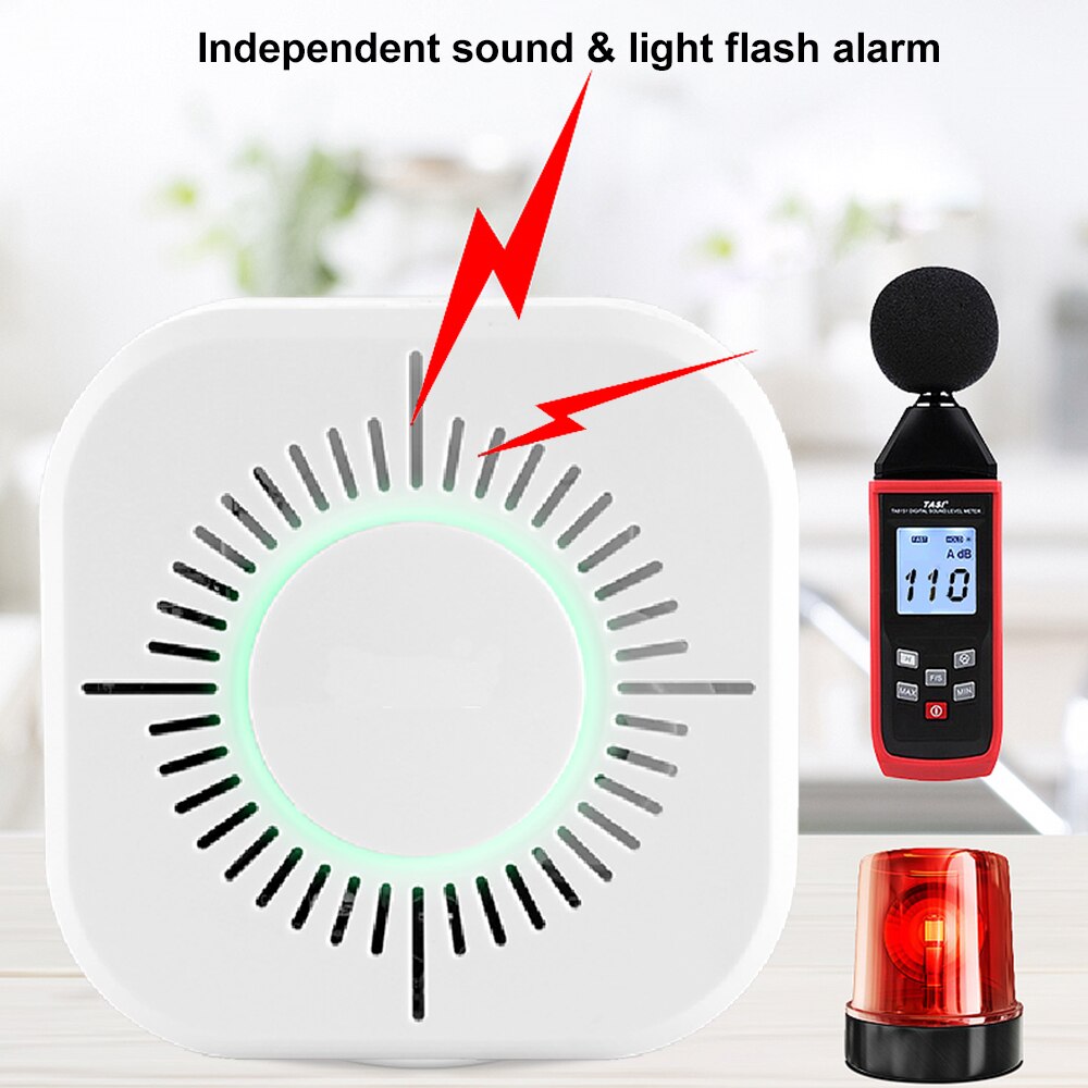 EWeLink Rauchmelder Sensor Drahtlose 433MHz Feuer Sicherheit Schutz Alarm Sensor arbeit mit RF Brücke APP Fernbedienung