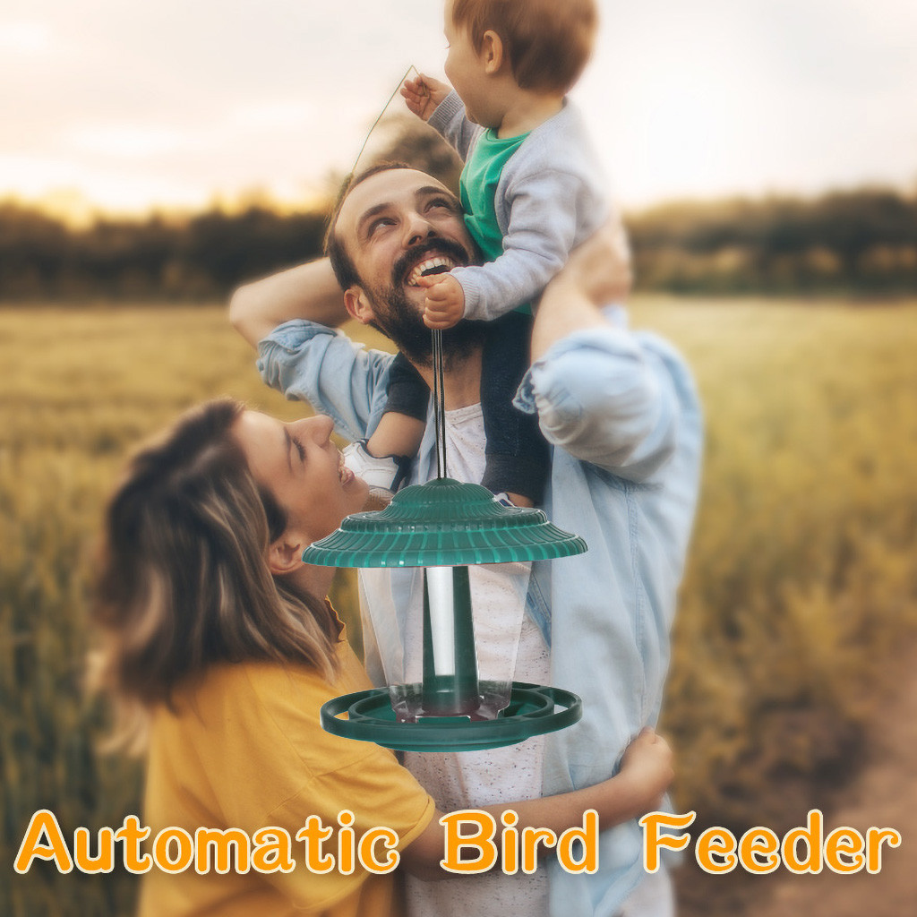NEUE Vogel Feeder Hängen für Garten Hof Dekoration Sechseck Geformte Mit Dach für Home Office 0129P0. 3