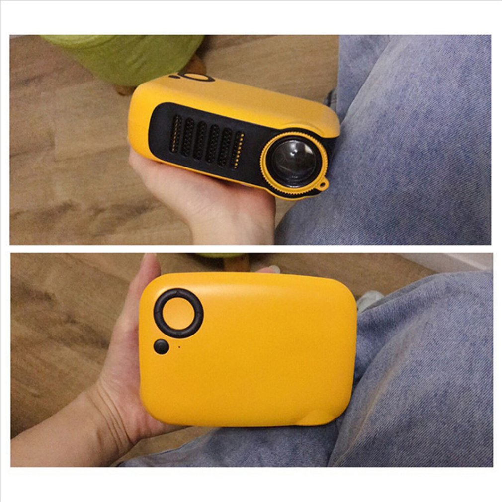 Mini Led Pocket Projector High Definition Home Outdoor Beamer Usb Film Oplaadbare Video Draagbare Projector