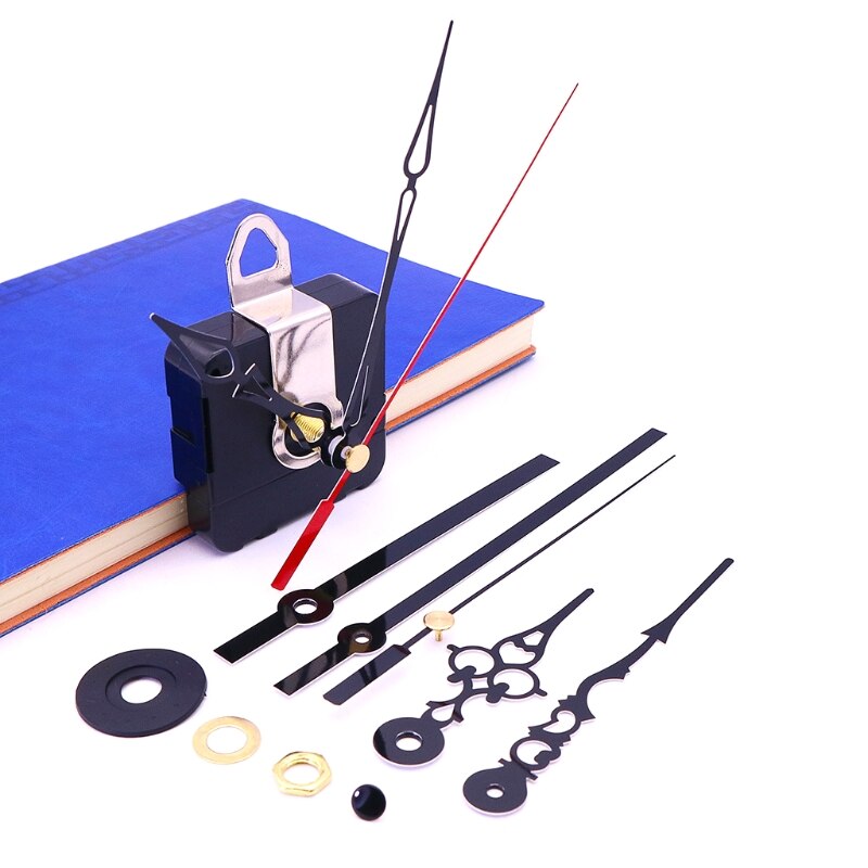 Silent Quartz Clock Movement Long and Short Shaft Clock Mechanism with Hands Battery Powered Wall Clock Mechanism Parts