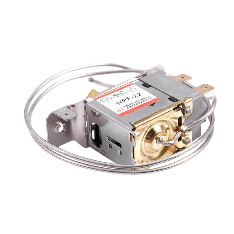 66 cm cable 2 pin temperature controller thermostat for fridges: Default Title