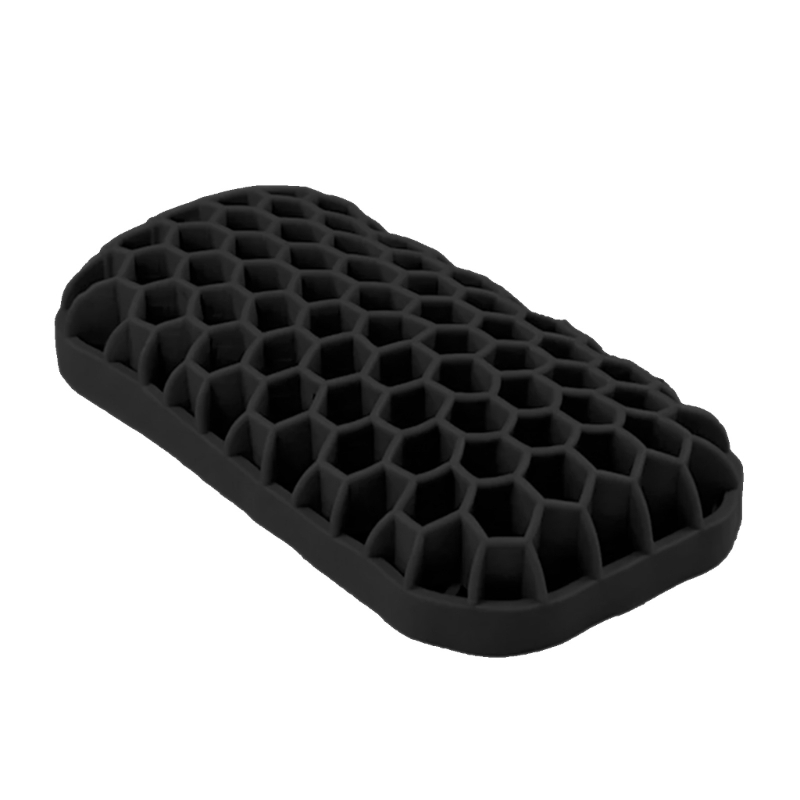 Handgelenk polster für Tastaturen Kühlung Tastaturen Pad Tastaturen Handgelenk polster für Schreibtisch mit rutsch fester Basis Waben Handballen auflage: Navy Blau