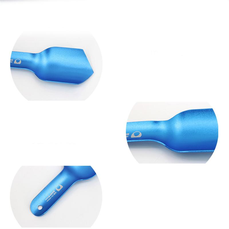 1PC jardinage petite pelle Durable en alliage d'aluminium jardin pelle extérieur Camping spatule pour jardin