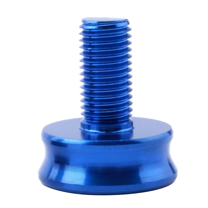 Aluminium/Staal Fiets Vierkant Gat Trapas Waterdichte Verzegelde Bouten M8 * 16Mm: Blauw