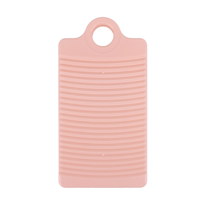 Hangable square washboard with card slots washboard washing board: Pink