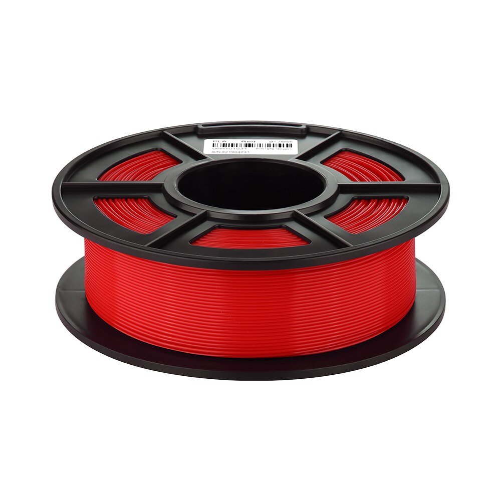 2 pieces/lot ANYCUBIC 1.75mm PLA Filament 1KG/Roll Neat Spool No Bubble Tangle Print Smoothly ECO-friendly For Mega Chiron Vyper: 1KG Red-2PCS