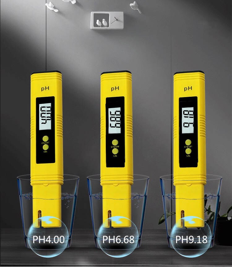 PH Meter Digital 0.01 High Precision Water Tester with 0-14 Measurement Range ph Metro for Aquarium Swimming Pool