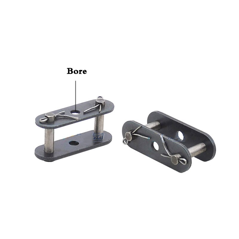 1PCS Double Pitch Roller Chain Full Buckle Roller Transmission Chain Carbon Steel