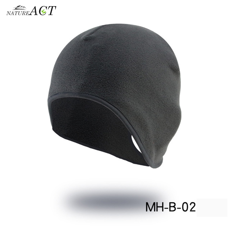 Outdoor Sports Warm Windproof Hat Running Skiing Cycling Hat Beanie Autumn Winter Riding Skiing Hat Windproof Thermal Riding Cap: MHB Grey