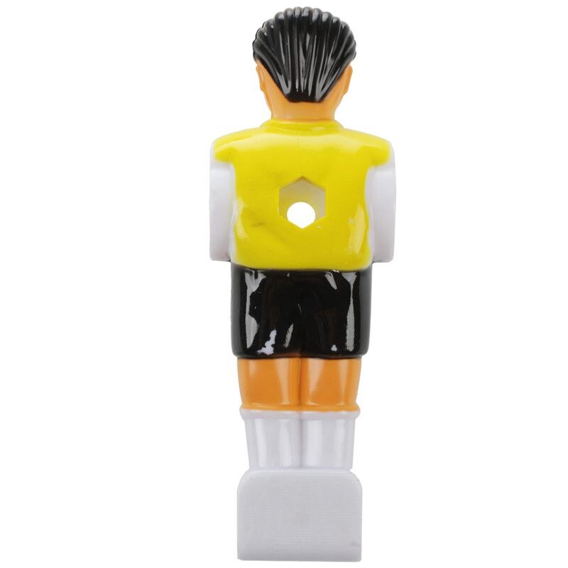 22pcs Foosball Man Table Guys Man Soccer Player Part Yellow+Royal Blue with Ball