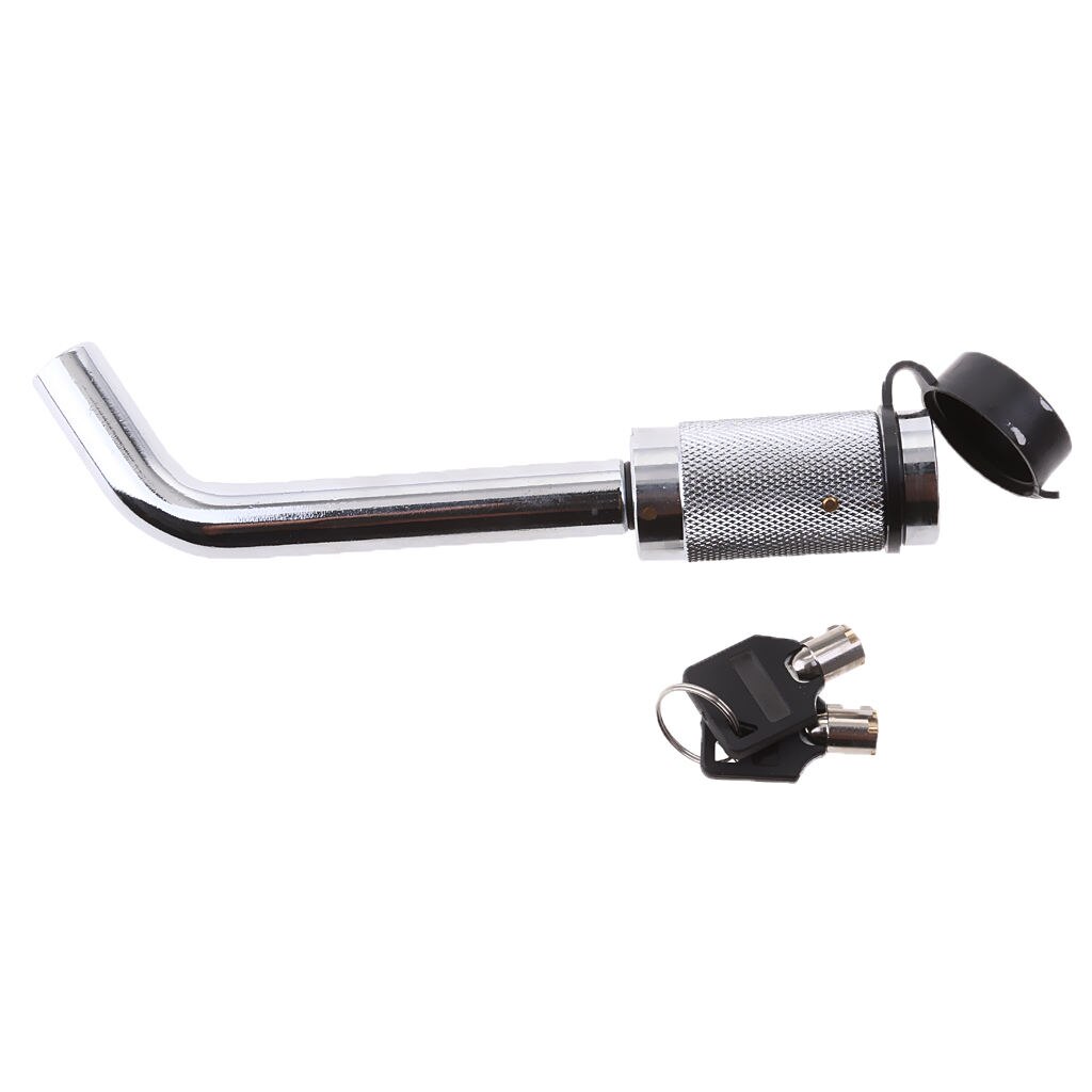 Heavy Duty Trailer Hitch Lock, 5/8'' Trailer Hitch Locking Pin Set, Receiver Hitch Lock with Keys