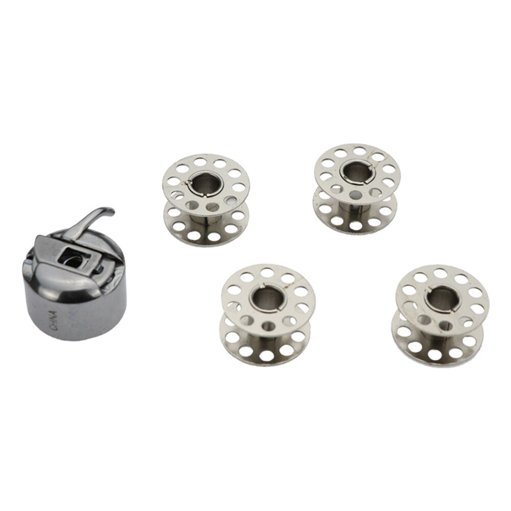 Bobinas para máquina de coser bobinas para máquina de coser de acero inoxidable, accesorios para máquinas de coser