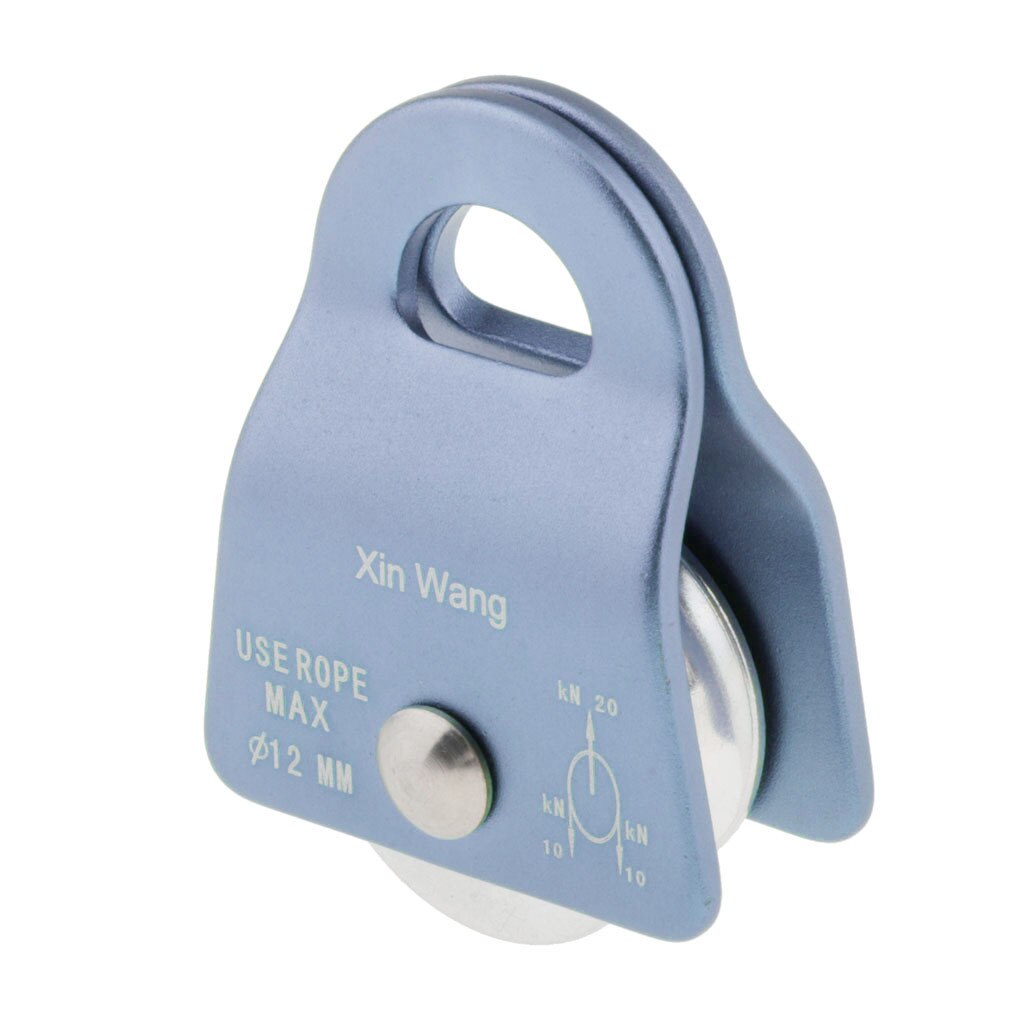20KN Single Pulley fr Hauling System Climbing Rescue Dragging Arborist