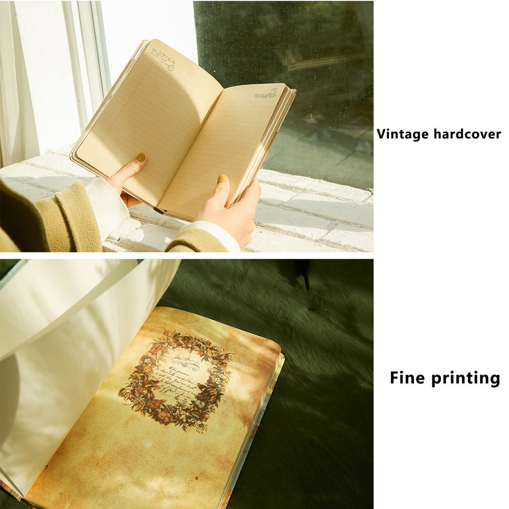 Notebook College Journals Retro Notebooks Hardcover Notebooks A5 Student Book Kraft Paper Color Journals