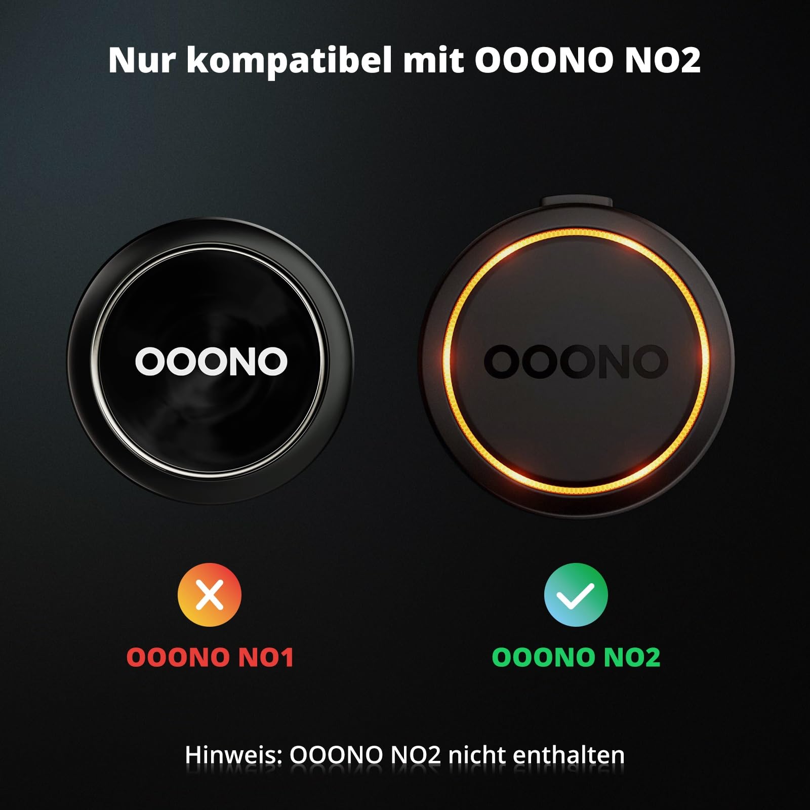 Solskyddsfäste för ooono co-driver  no2,  premium läderhållare