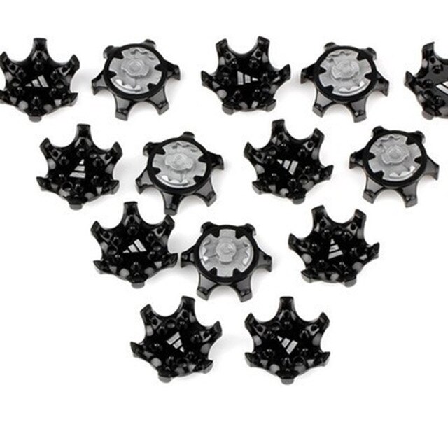 14/28Pcs Golf Spikes/Cleats Smooth PINS Golf Shoes For FootJoy THINtech Anti Slip Upgrade Replacement: Black 28pcs