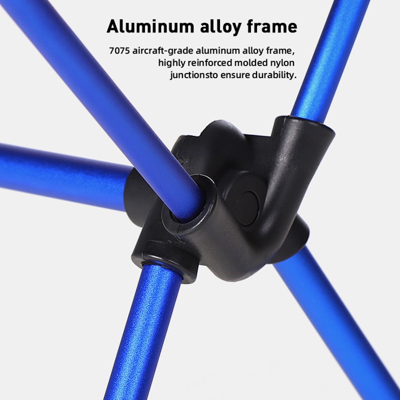 Silla plegable ultraligera para acampar al aire libre, picnic, senderismo, playa, ocio, mochila de viaje, silla de Luna, silla de pesca portátil