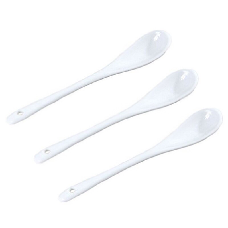 Set Van 5 Keramische Lepel Theelepel Lepel Jam Honing