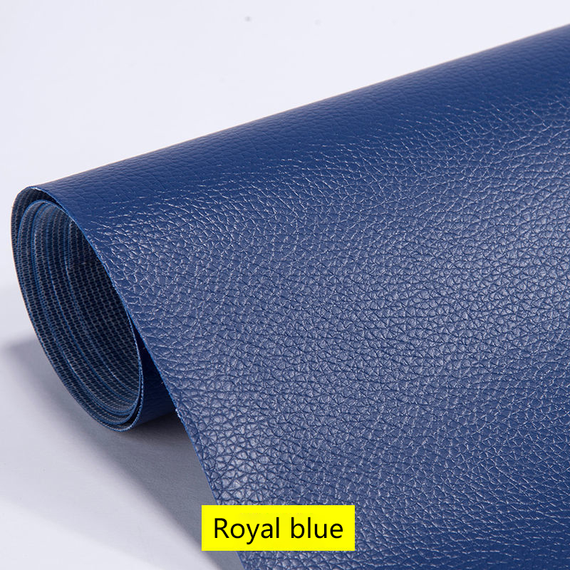 100X137Cm Zelfklevende Lederen Reparatie Tape Diy Zwart Zelfklevend Lederen Reparatie Tape Ffor Bank Reparatie Patches Plakkerig: 21x14 cm / Blauw