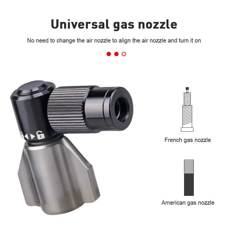 Fiets Snelle Opblaasbare Fles Racefiets Draagbare Antivries CO2 Gas Cilinder Mountainbike CO2 Opblaasbare Mond