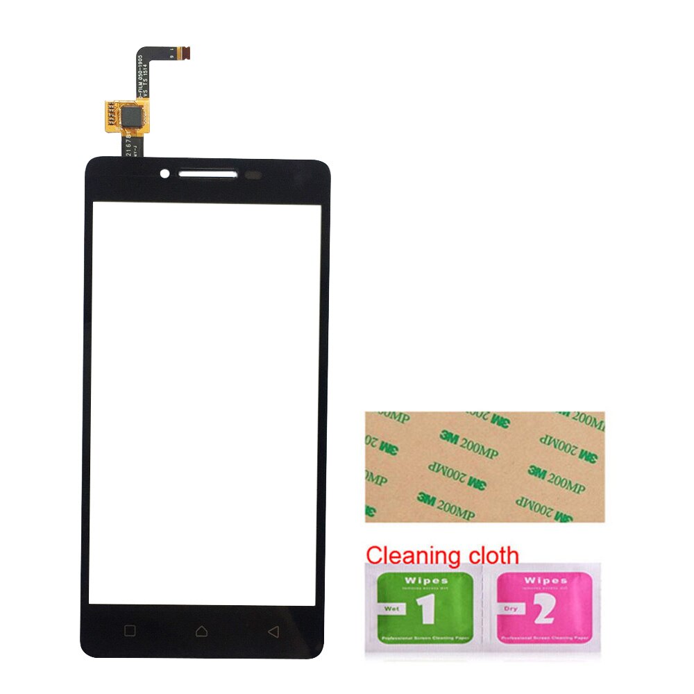 Mobiele Touch Screen Voor Lenovo A6000 Een 6000 K3 K30T K30W Touch Screen Digitizer Voor Glas Sensor Panel Voor Glas touchscreen: Black No Tools