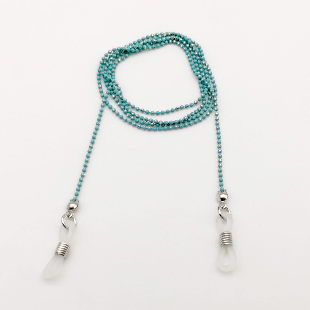 White Imitatie Parel Bril Kettingen Kralen Sunglass Lezen Brillen Ketting Cord Holder Touw Voor Mannen Vrouwen Stellen: 11