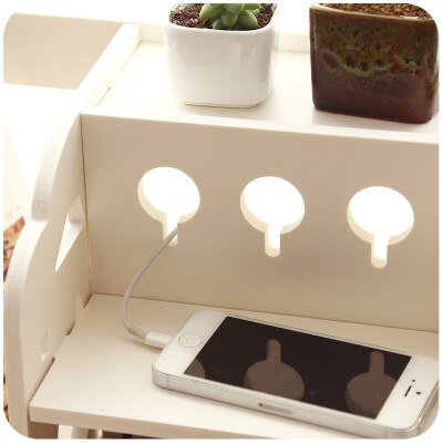 Organizador de escritorio de madera blanco, soporte para libros, papelería, sujetalibros decorativo, organizador de libros