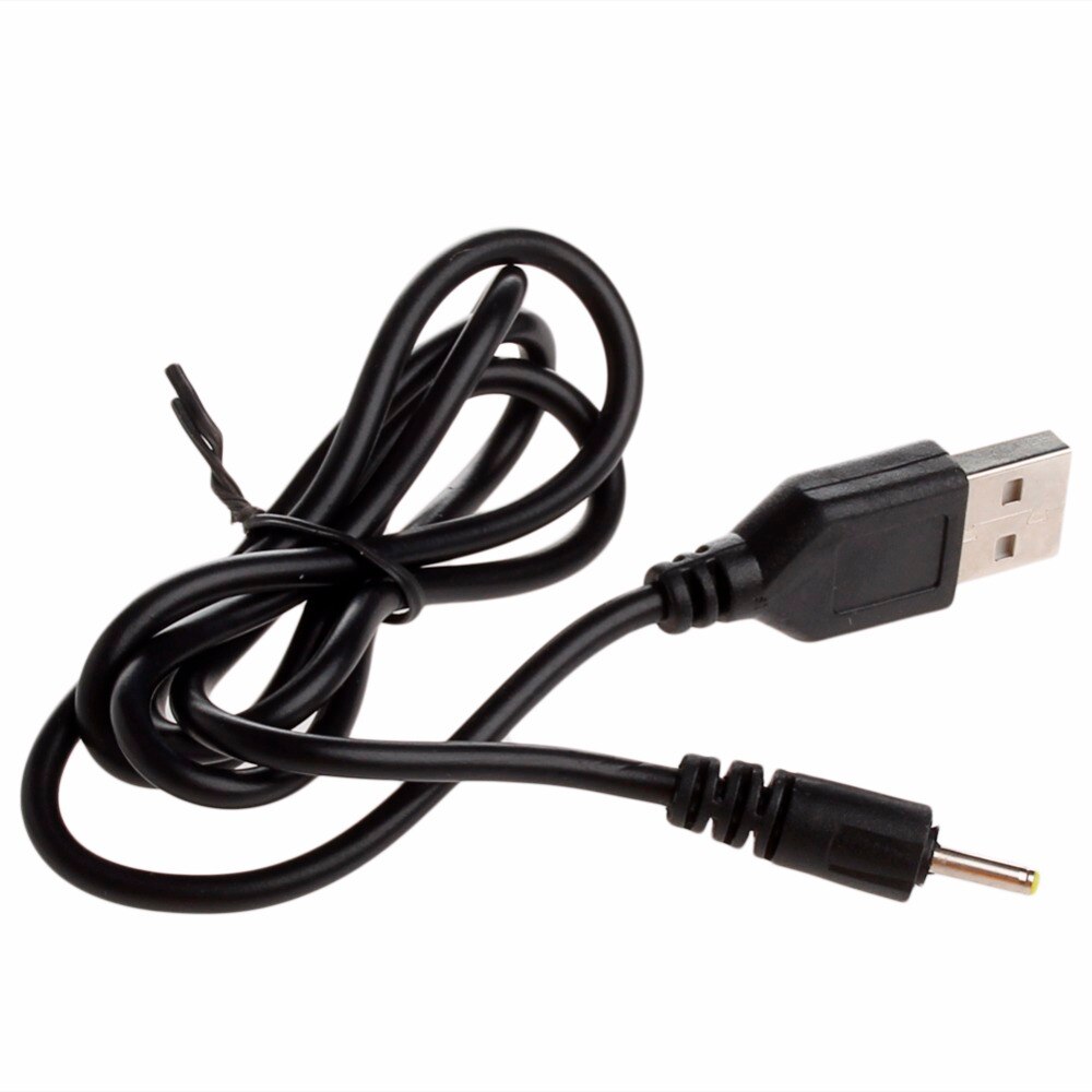 Ootdty 5v 2a ac 2.5mm til likestrøm usb strømforsyning kabel lader adapter jack plugg til nettbrett