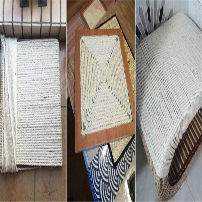 Cuerda Sisal para gato, árbol, gato, marco de escalada, poste de rascado para gatos DIY, juguetes para hacer patas de escritorio, cuerda para atar para gato, afilar la garra