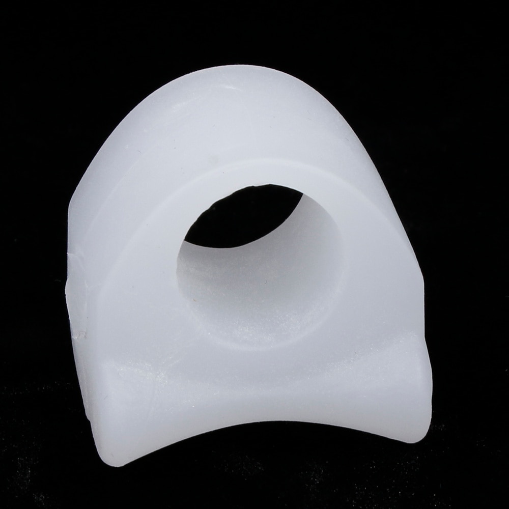 1 par silikon tåavskiljare hallux valgus corrector ben tumuträtning bunion sträckare skydd massage fotvårdsverktyg