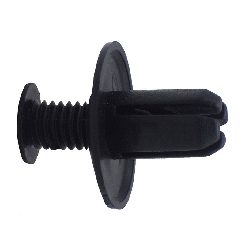 120 stk 8mm bil hul plastnitter befæstigelse fender kofanger push pin clips clip