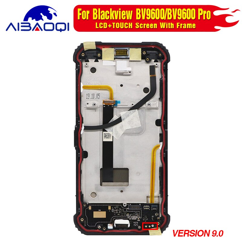 NUOVO LCD Touch Screen Display Per Blackview BV9600 BV9600 Pro Digitalizzatore Assembly Con Telaio di Ricambio di Ricambio + Strumento di Smontare