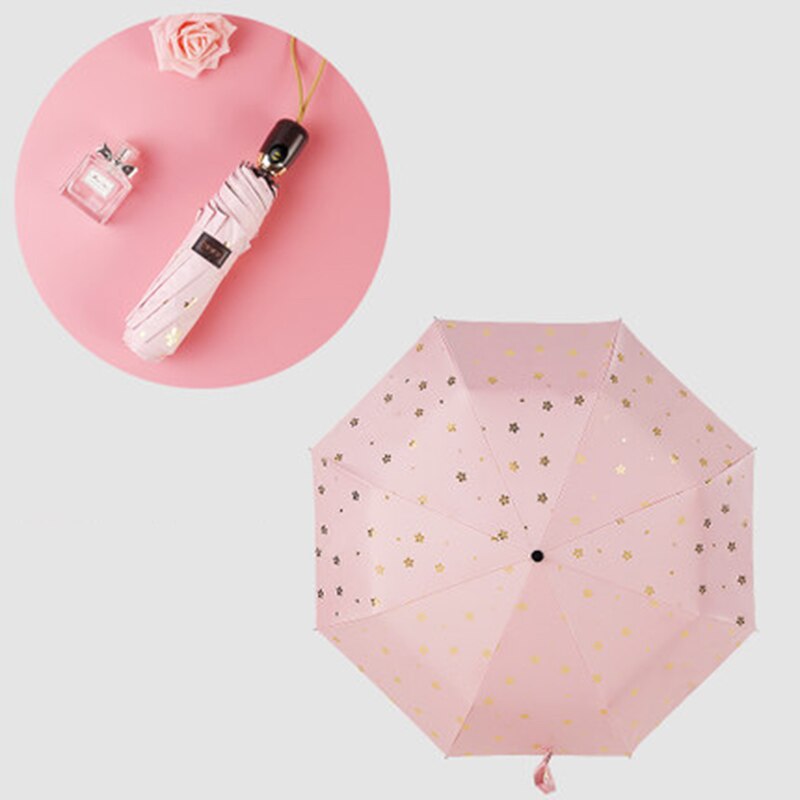Waterproof Rain Umbrella Automatic Folding Sun Women UV Protection Novelty Sakura Umbrellas Lightweight Girl Modis 40YS082: Style 2