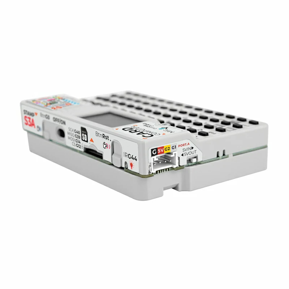 Placa de desarrollo M5Stack Cardputer v1.1 StampS3A ESP32-S3 ordenador portátil pantalla de 1,14 pulgadas microcontrolador de tarjeta de teclado de 56 teclas