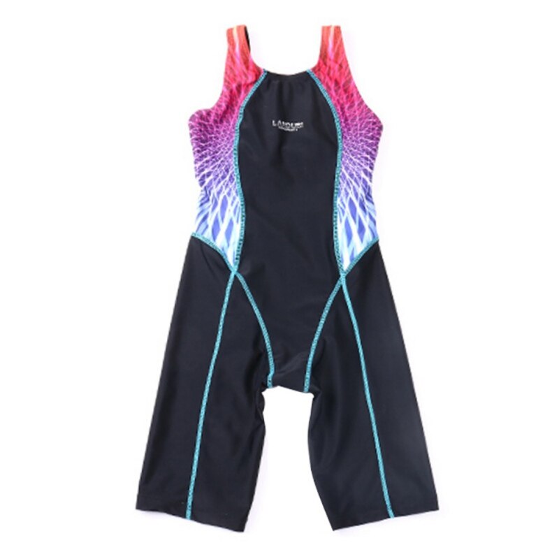 Sommer børn badetøj piger ét stykke svømningdragter sport bodysuit badetøj badetøj: 1 / Xl