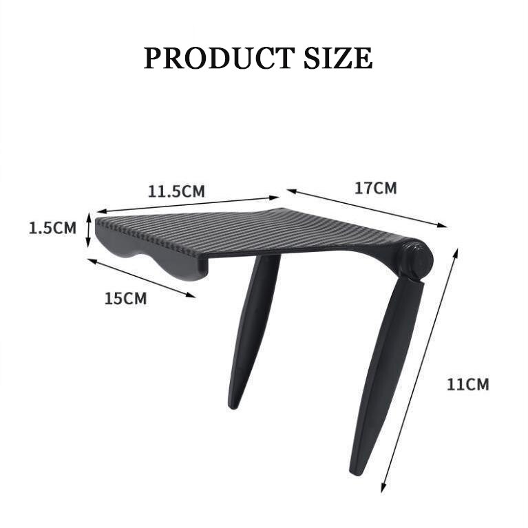 1/2PCS Adjustable TV Screen Top Storage Shelf Holder Computer Monitor Desktop Stand TV Rack Display Shelf Organizer Bracket: Orange