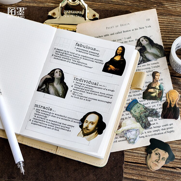45 teile/satz kawaii Notizbuch stil Roman Roman nette Berühmtheit aufbringen Tagebuch planer büro Dekor schule liefert schreibwaren