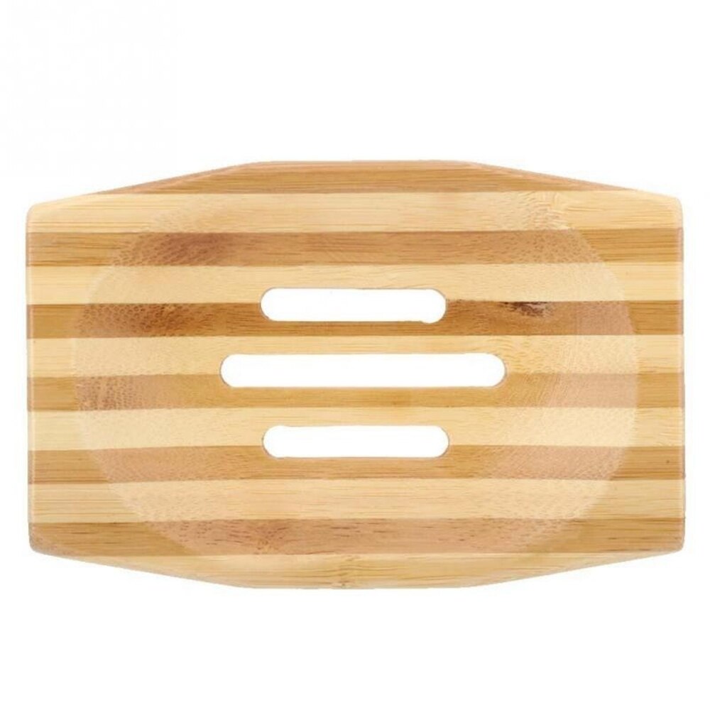 Portable Bamboo Soap Dish Bamboo Bathroom Shower Manual Drain Soap Tray Wooden Soap Tray Holder Plate jabonera ducha: 1