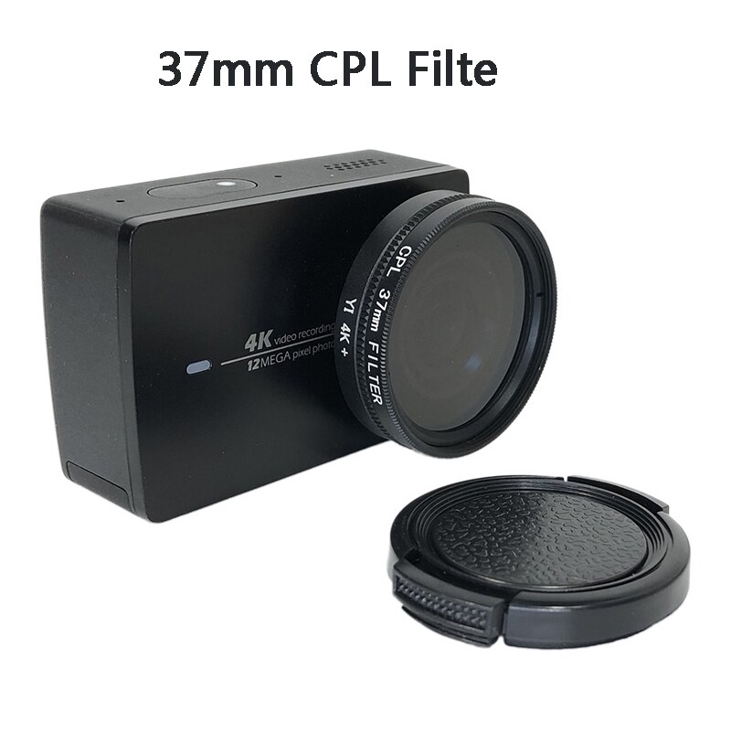 Protection de filtre CPL/UV couvercle d'objectif Mini pour Xiaomi Yi 2 4 K 4 K Plus accessoires de caméra d'action Sport Lite Xiaoyi