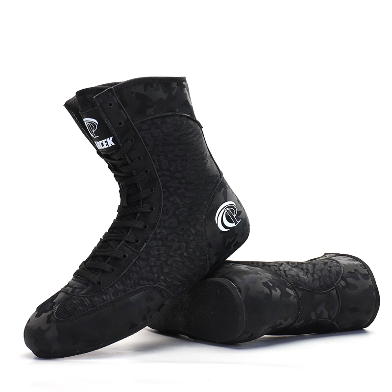 Superstar buty bokserskie męskie czarne buty zapaśnicze dla Unisex oddychające buty bokserskie dla mężczyzn antypoślizgowe Big Boy Wrestling Sneaker