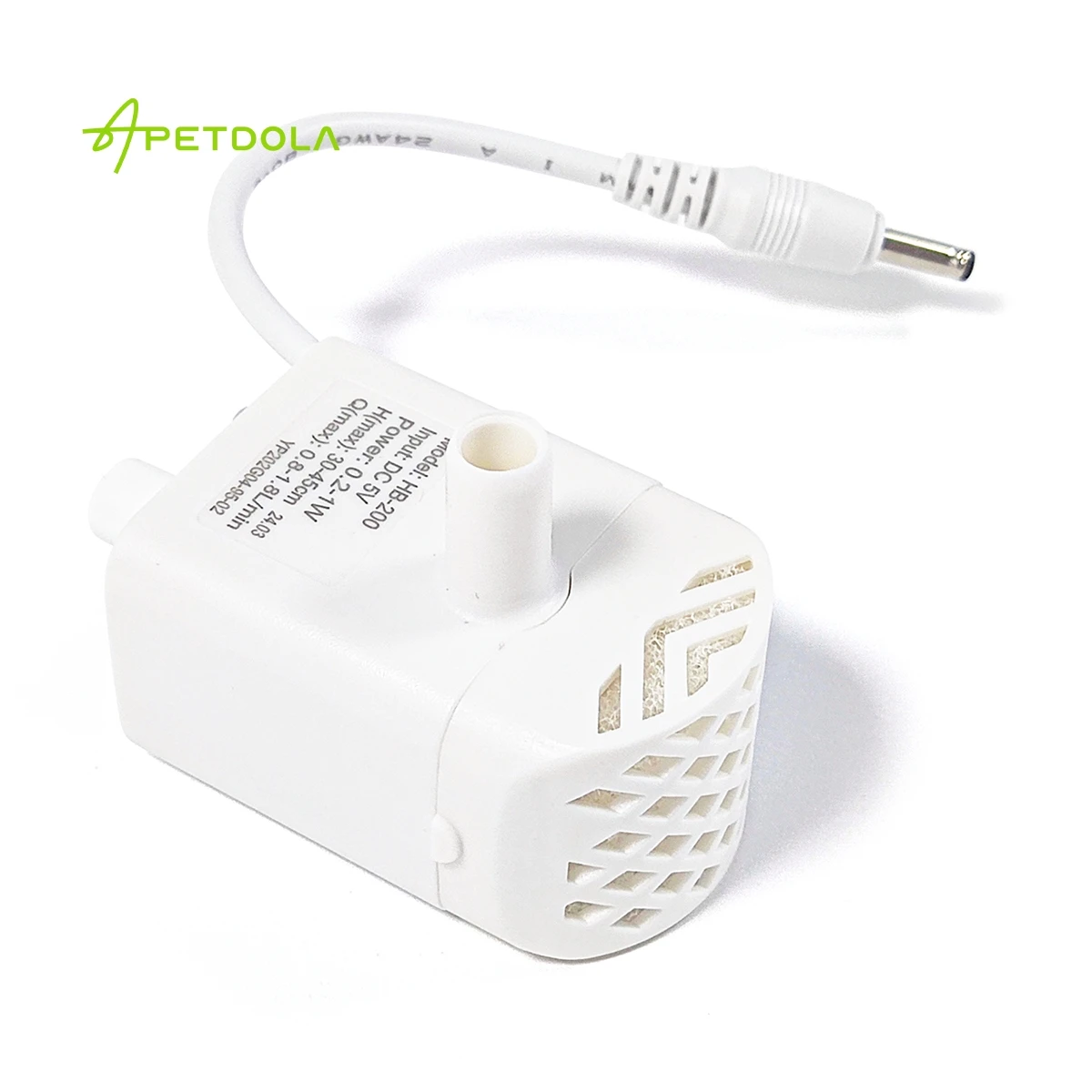 4l Roestvrijstalen Pet Water Fontein Anti-Droge Motor Waterpomp Voor Kat Waterfontein