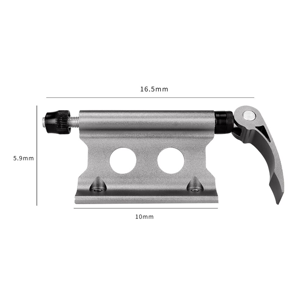 Fiets Quick Release Vaste Klem Mtb Fiets Voorvork Standhouder Draagbare Fiets Quick Release Vaste Klem